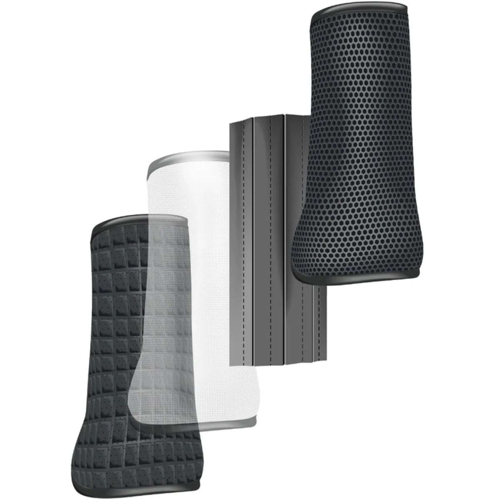 Equilibrium Leg Protectors Tri-Zone All Sports Black