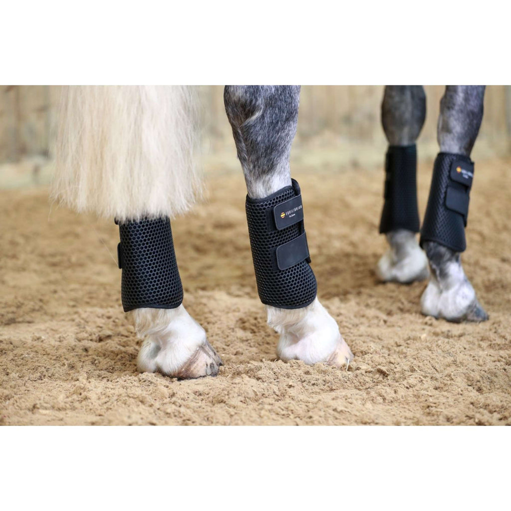 Equilibrium Leg Protectors Tri-Zone All Sports Black