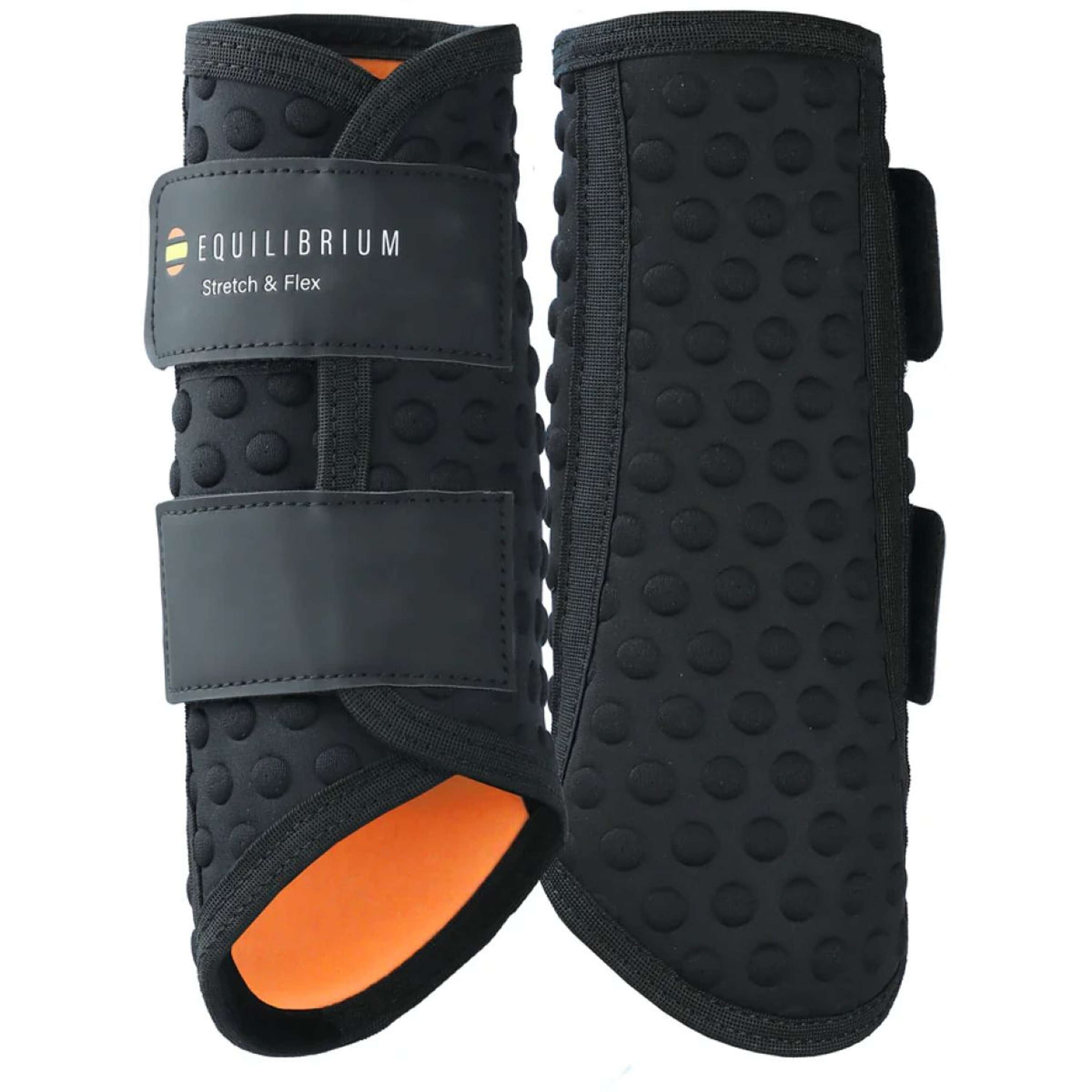 Equilibrium Leg Protectors Stretch & Flex Flatwork Black