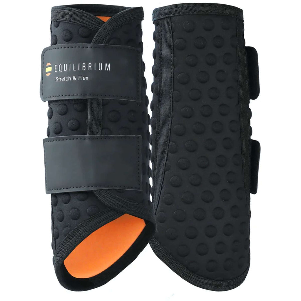 Equilibrium Leg Protectors Stretch & Flex Flatwork Black