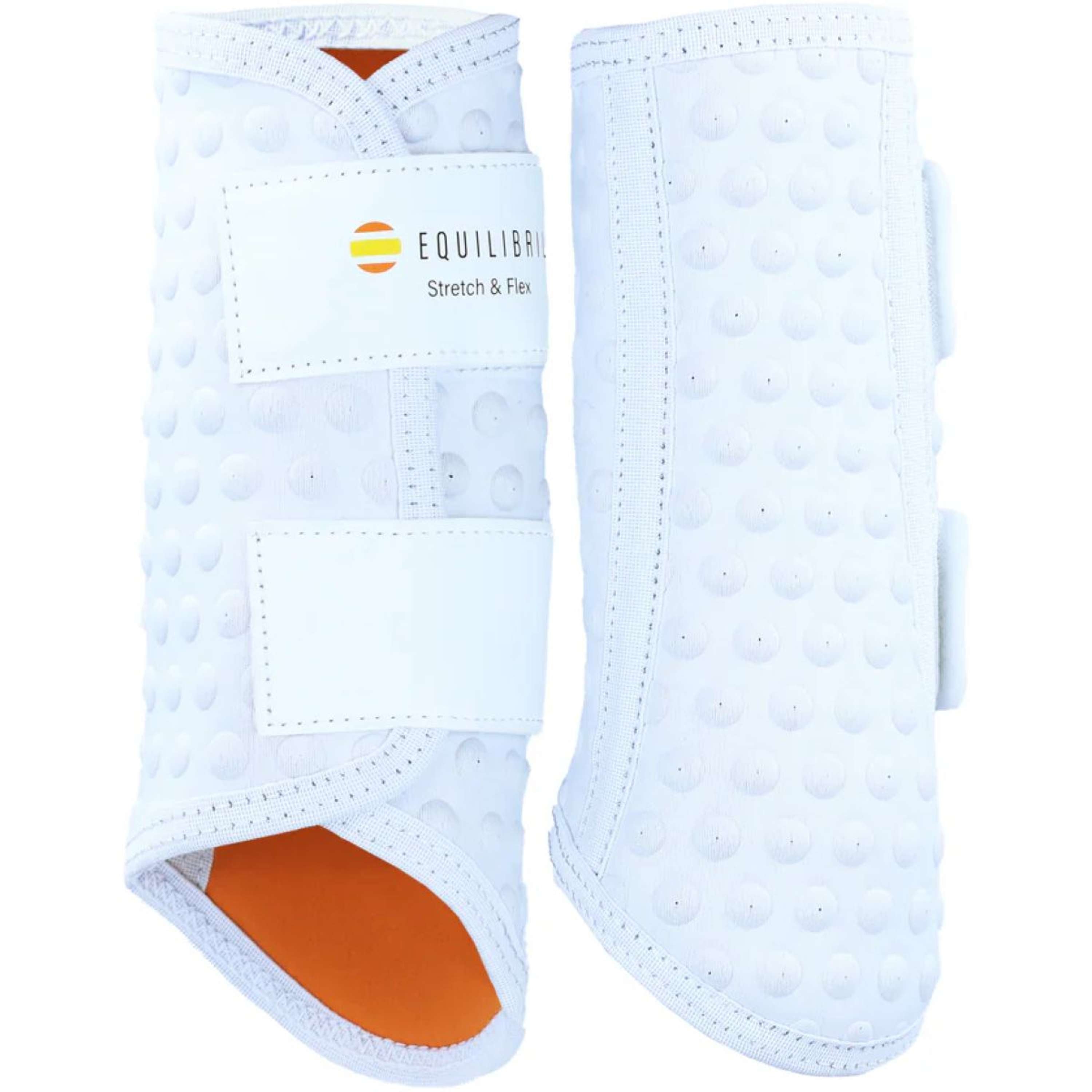 Equilibrium Leg Protectors Stretch & Flex Flatwork White