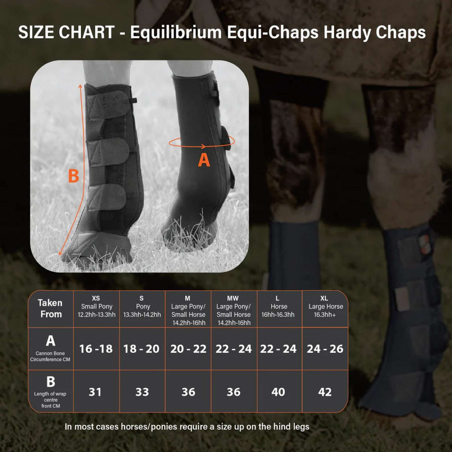 Equilibrium Leg Protectors Equi-Chaps Hardy Navy