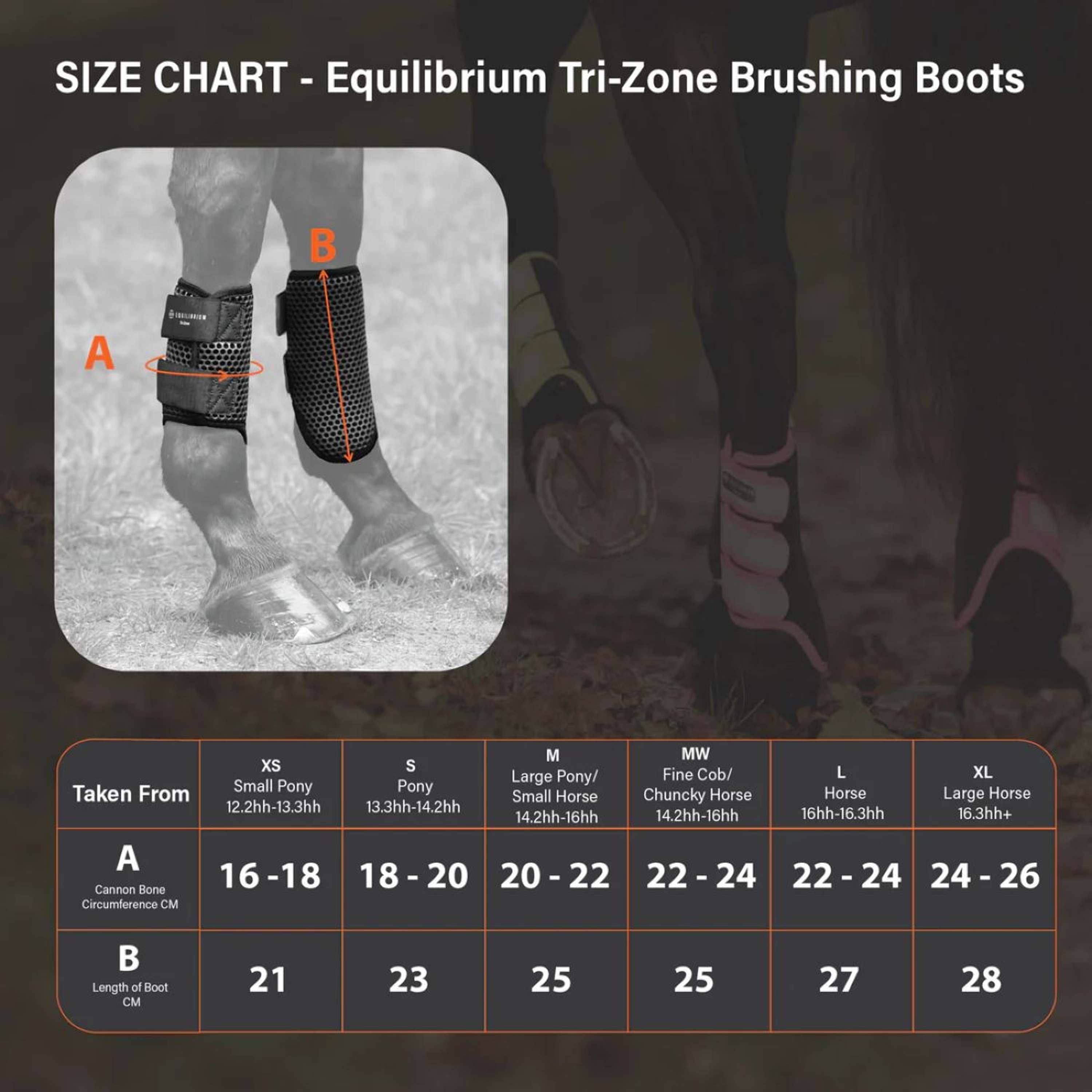 Equilibrium Leg Protectors Tri-Zone Black