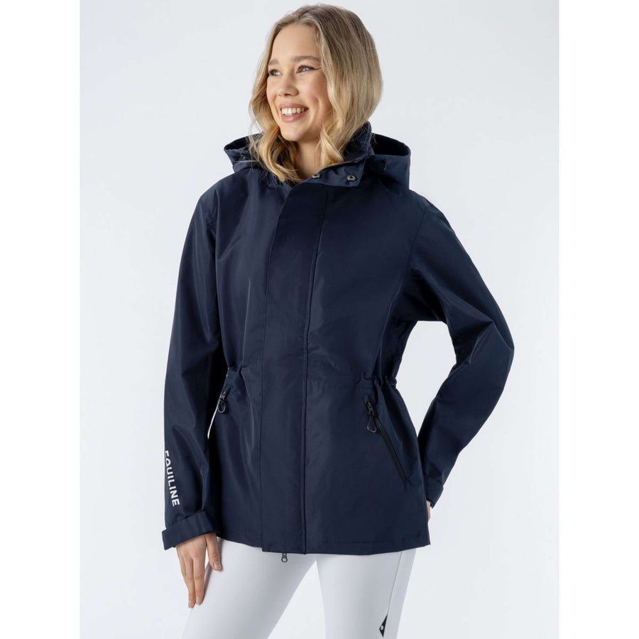 Equiline Rain Coat Eqrevek Navy