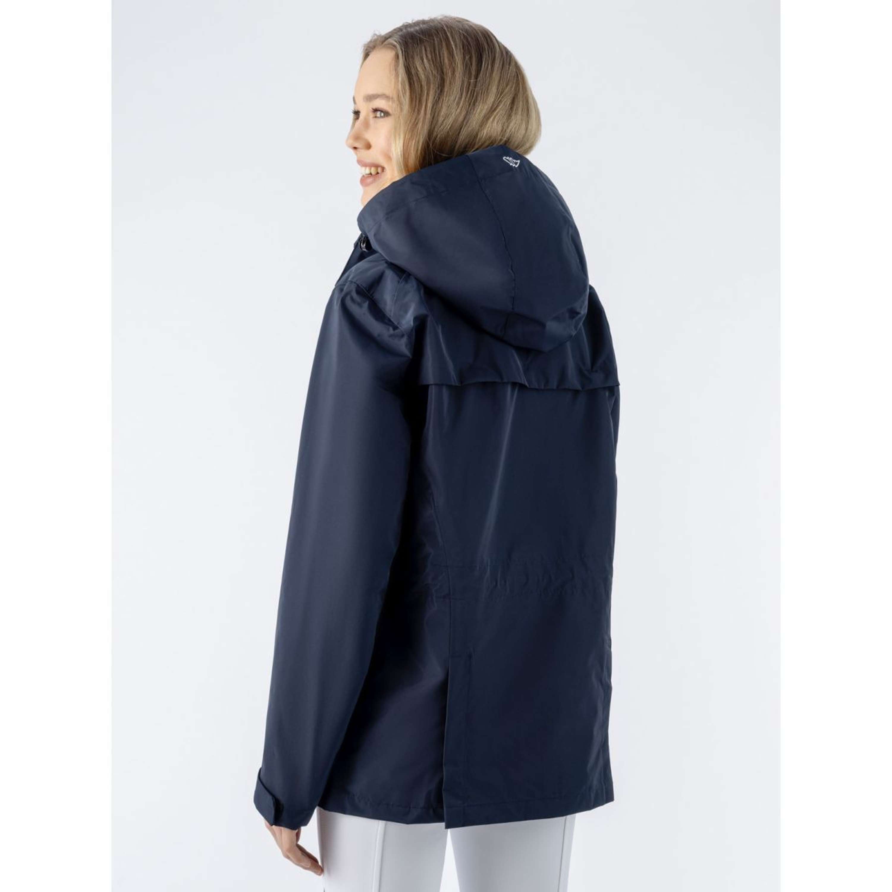 Equiline Rain Coat Eqrevek Navy