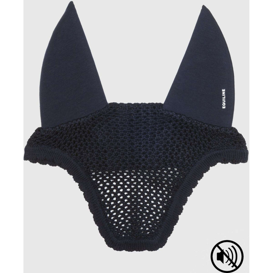 Equiline Ear Bonnet Gerald Soundproof Navy