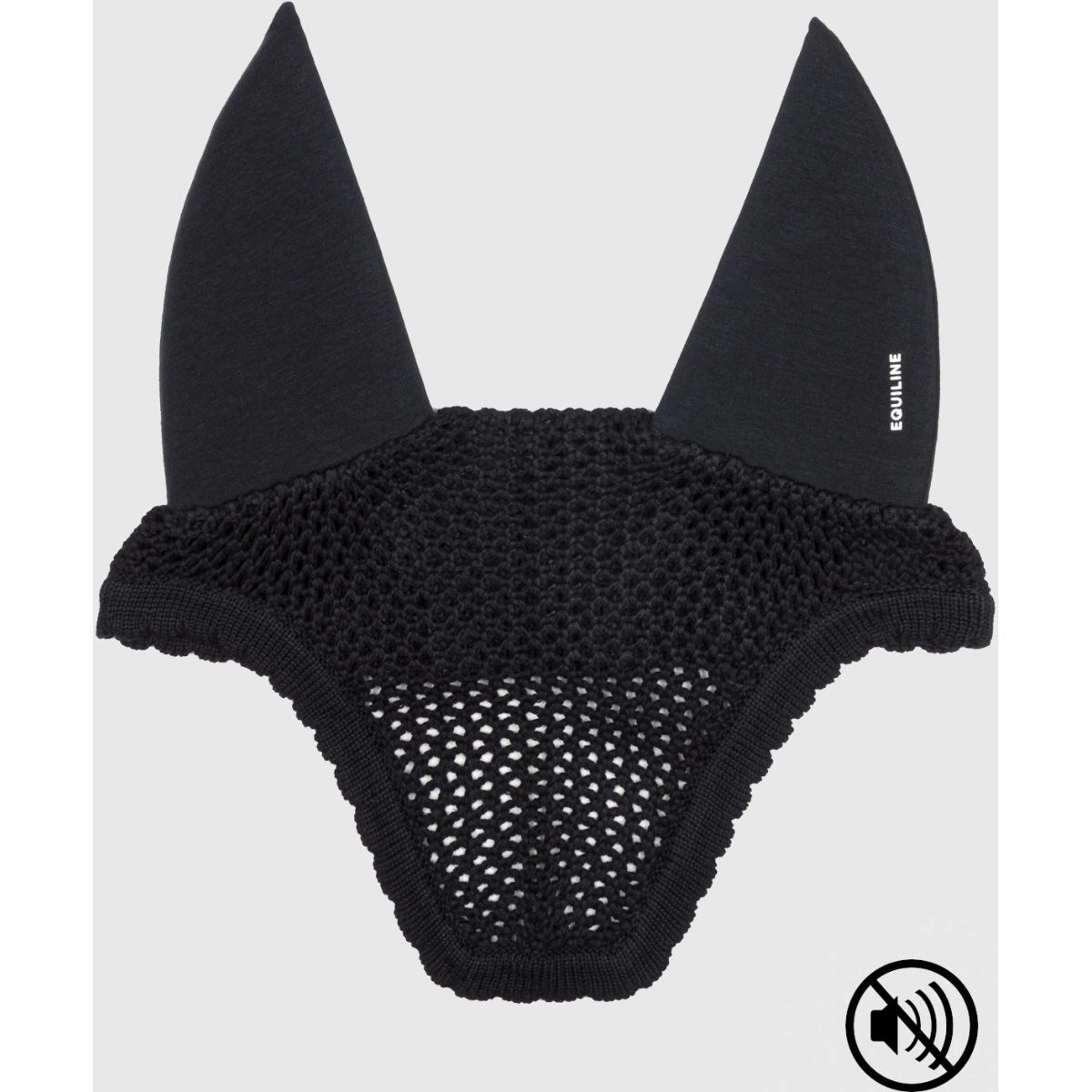 Equiline Ear Bonnet Gerald Soundproof Black