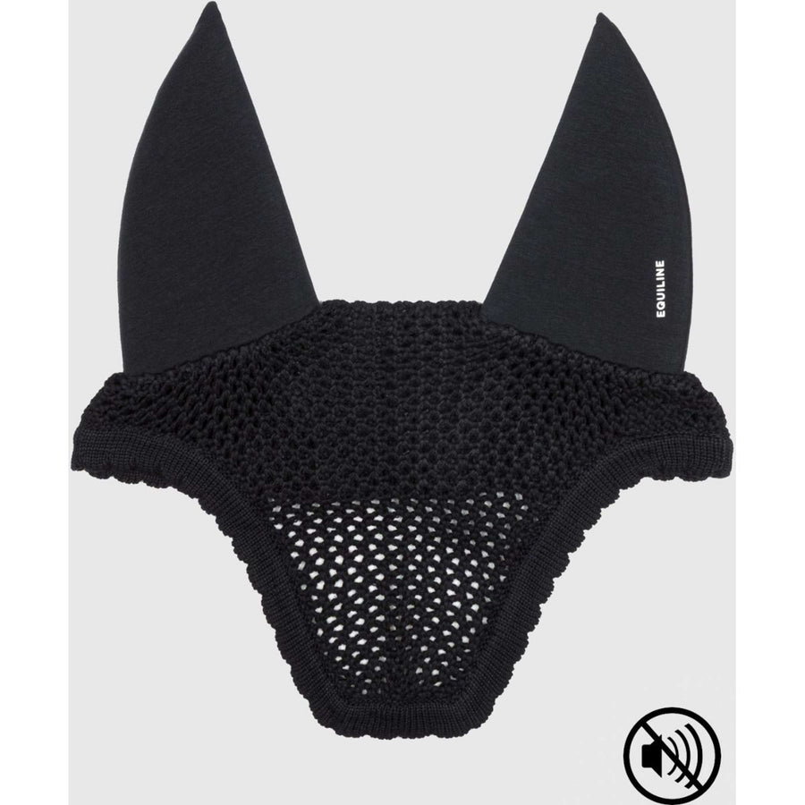 Equiline Ear Bonnet Gerald Soundproof Black