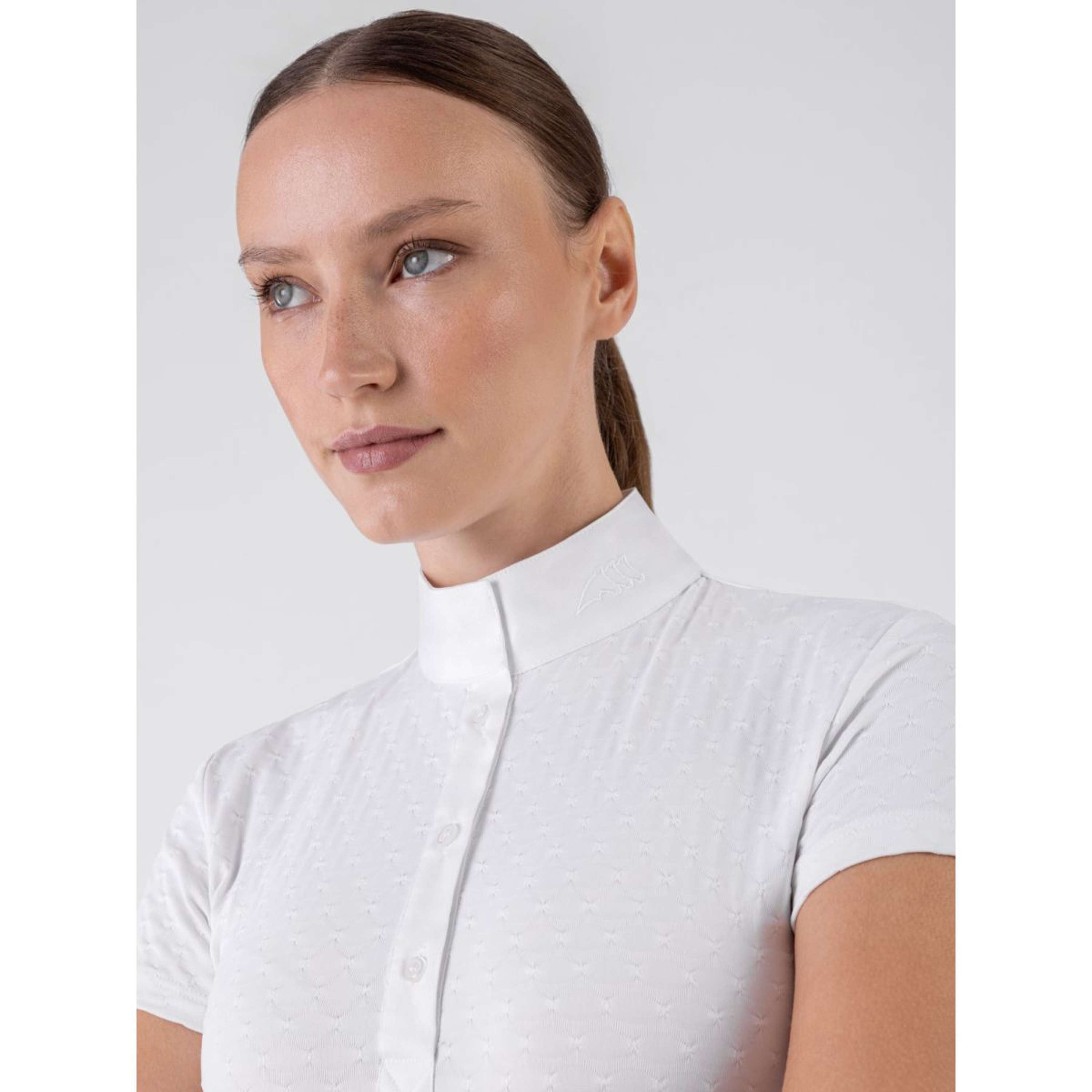 Equiline Competition Shirt Camberk White