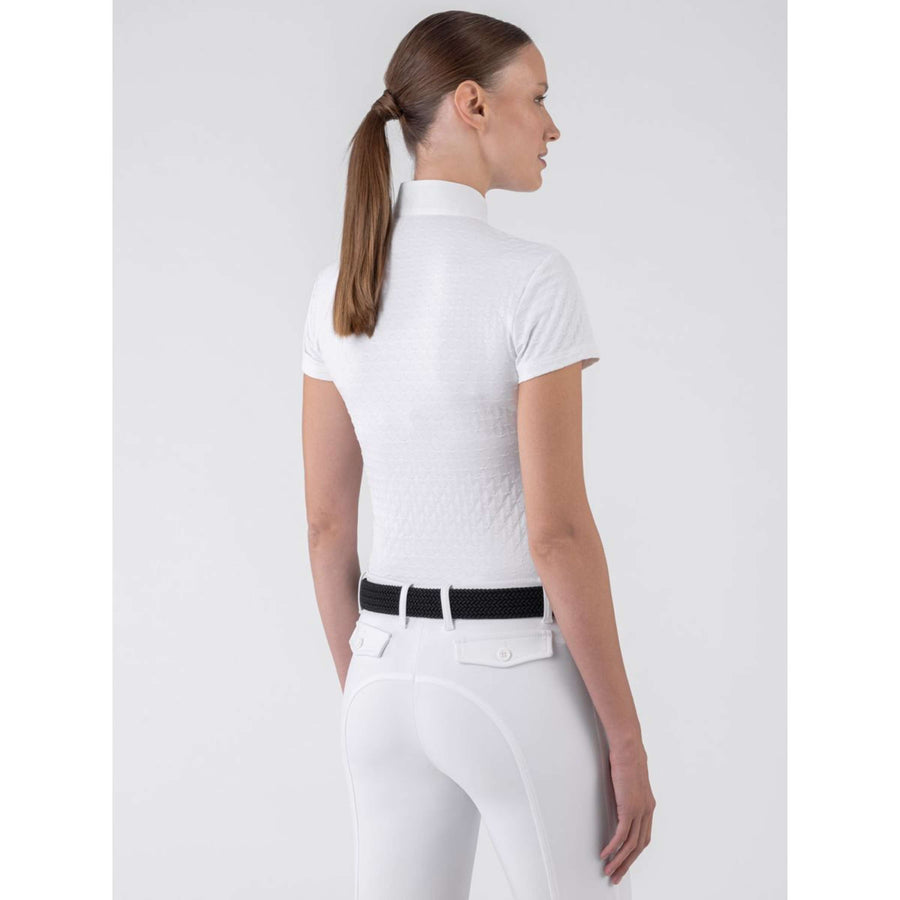 Equiline Competition Shirt Camberk White