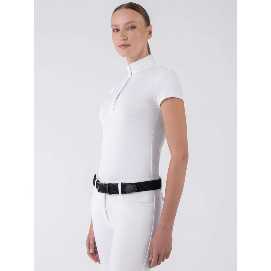 Equiline Competition Shirt Camberk White