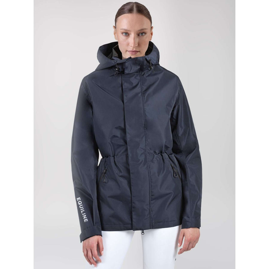 Equiline Rain Coat Eqrevek Navy