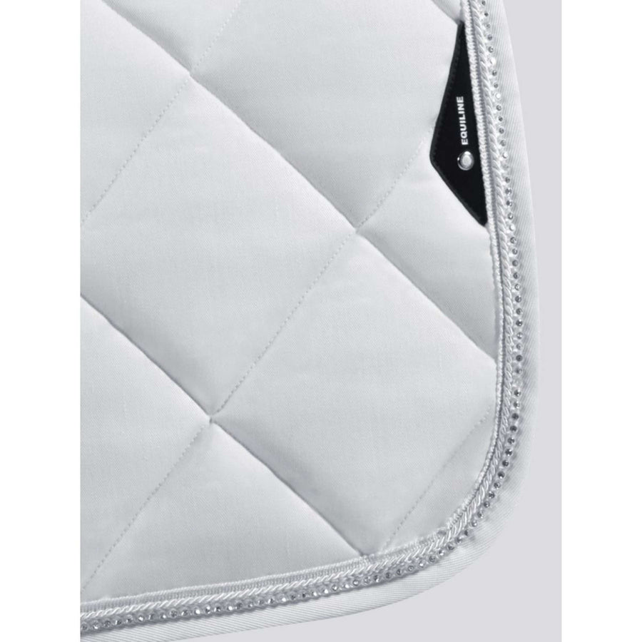 Equiline Saddlepad Rombo Eqglow Dressage White
