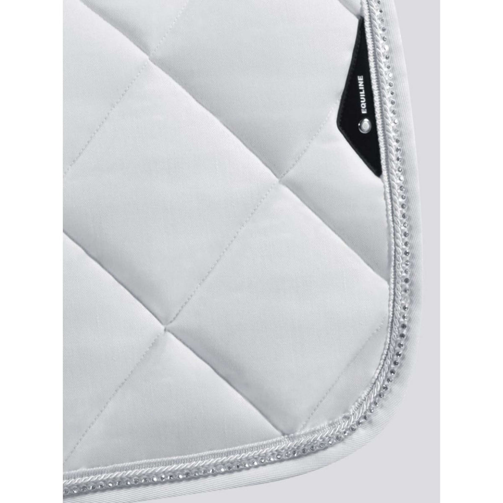 Equiline Saddlepad Rombo Eqglow Dressage White
