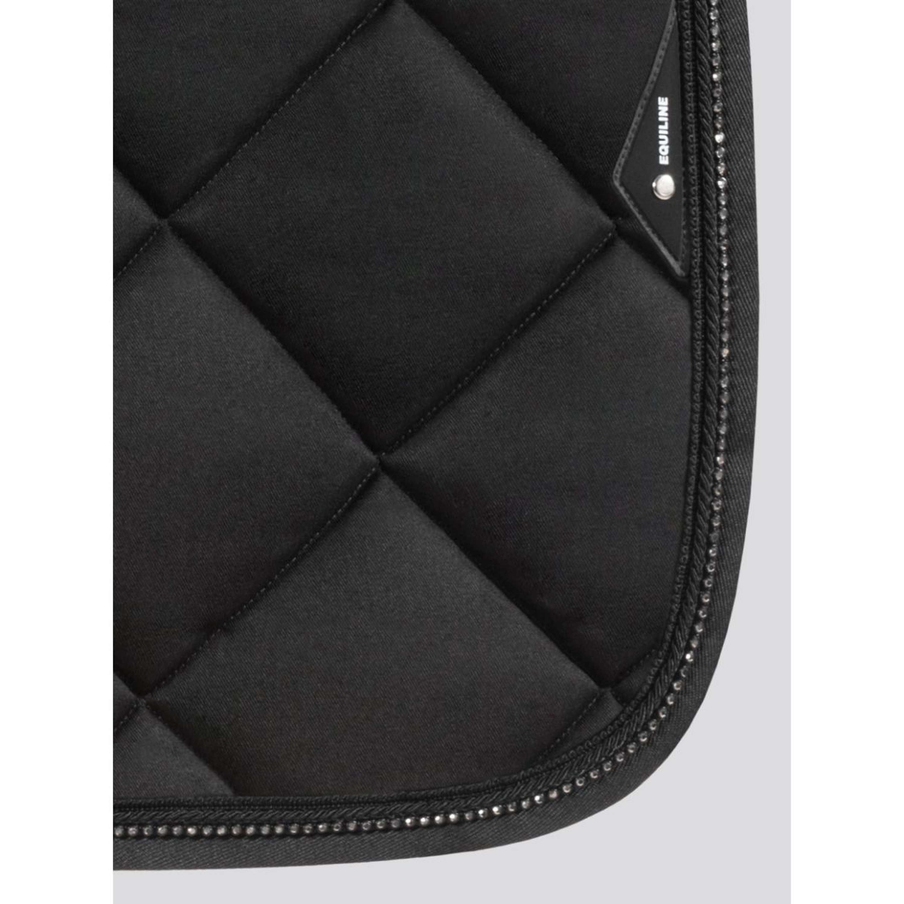 Equiline Saddlepad Rombo Eqglow Dressage Black