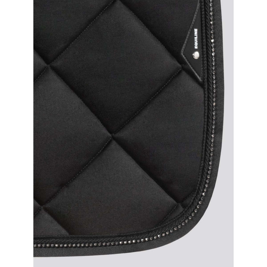 Equiline Saddlepad Rombo Eqglow Dressage Black