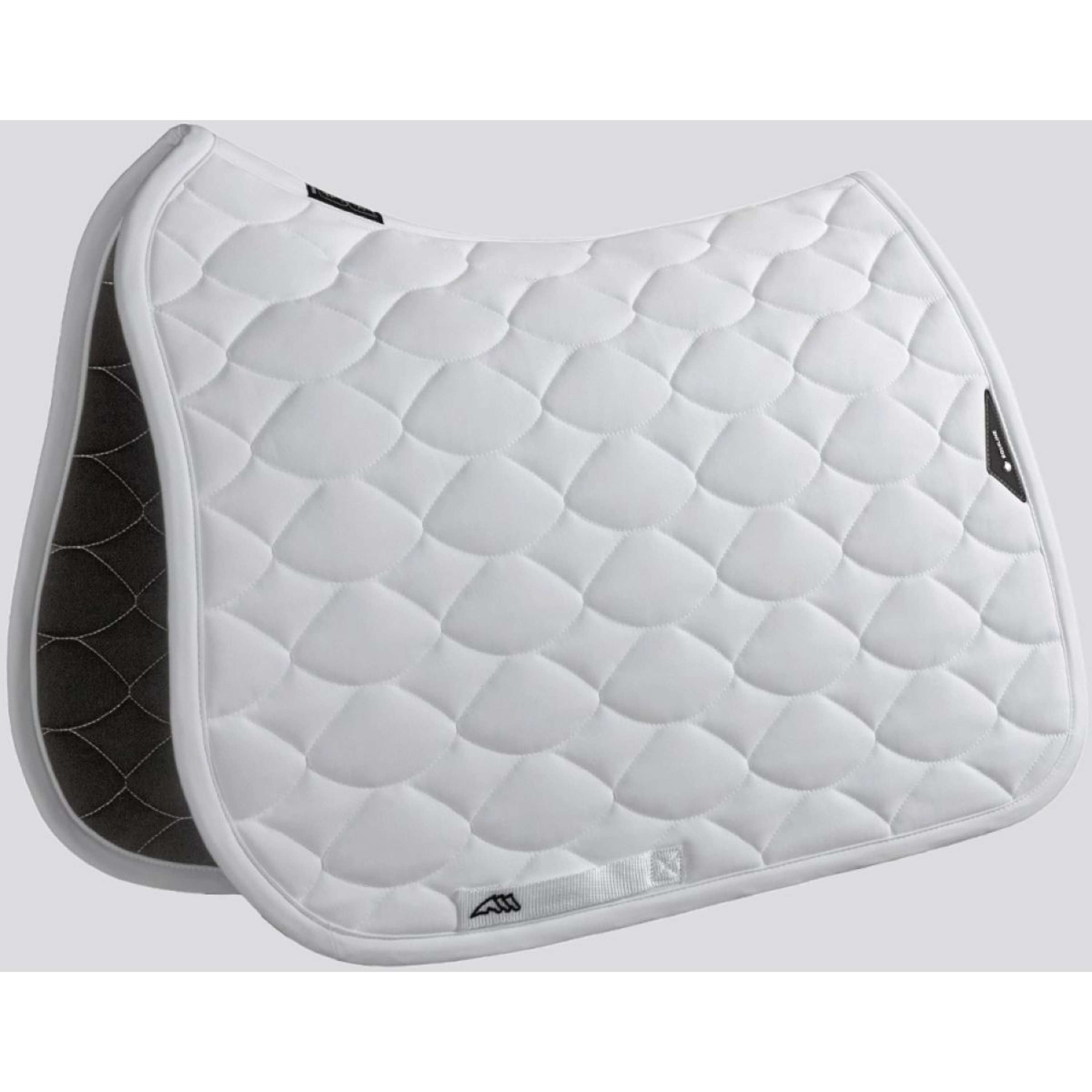 Equiline Saddlepad Tech-Almond Eqalmond Dressage White