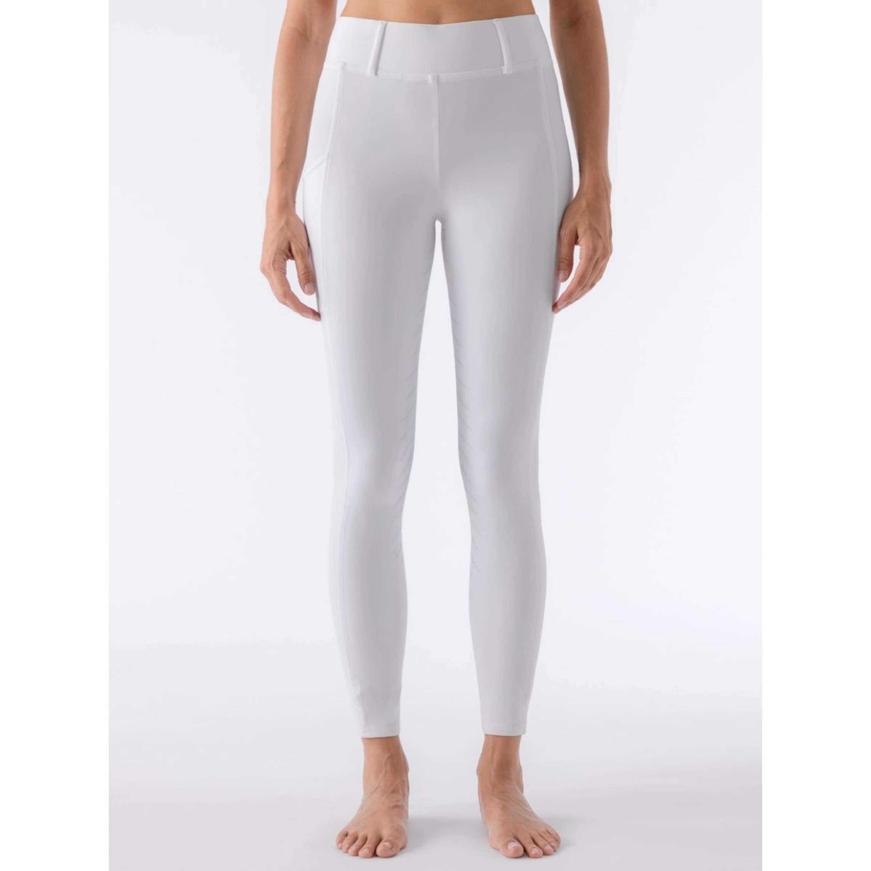 Equiline Riding Legging Carbef Full Grip White