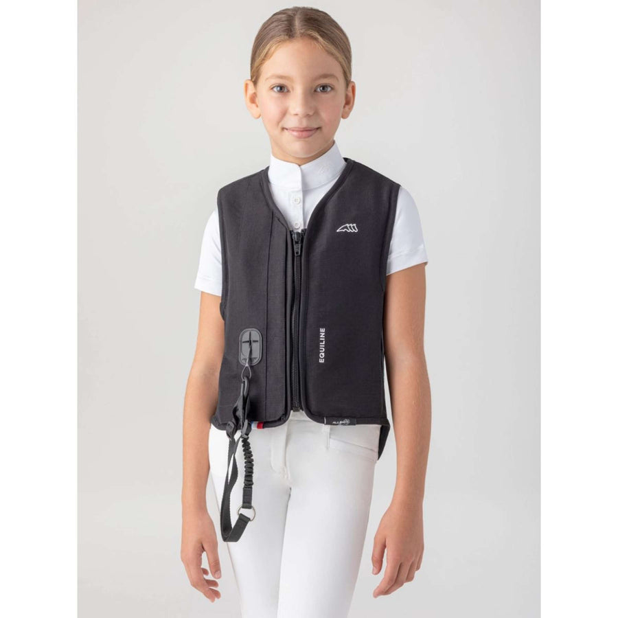 Equiline Airbag Children Black