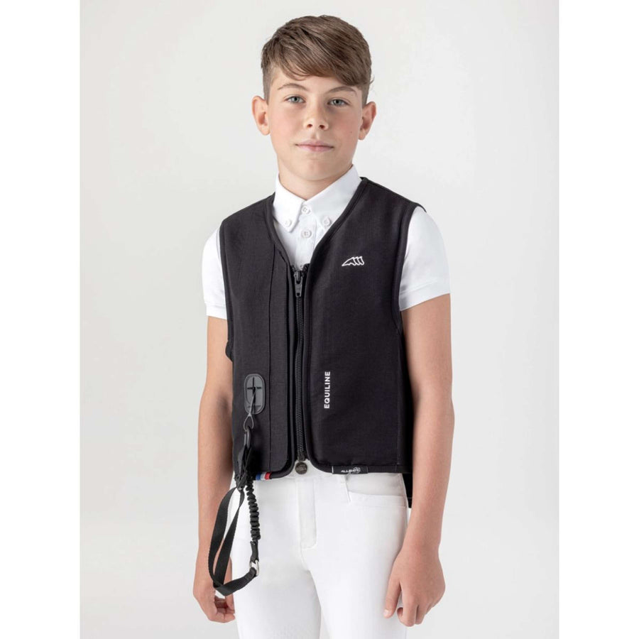Equiline Airbag Children Black