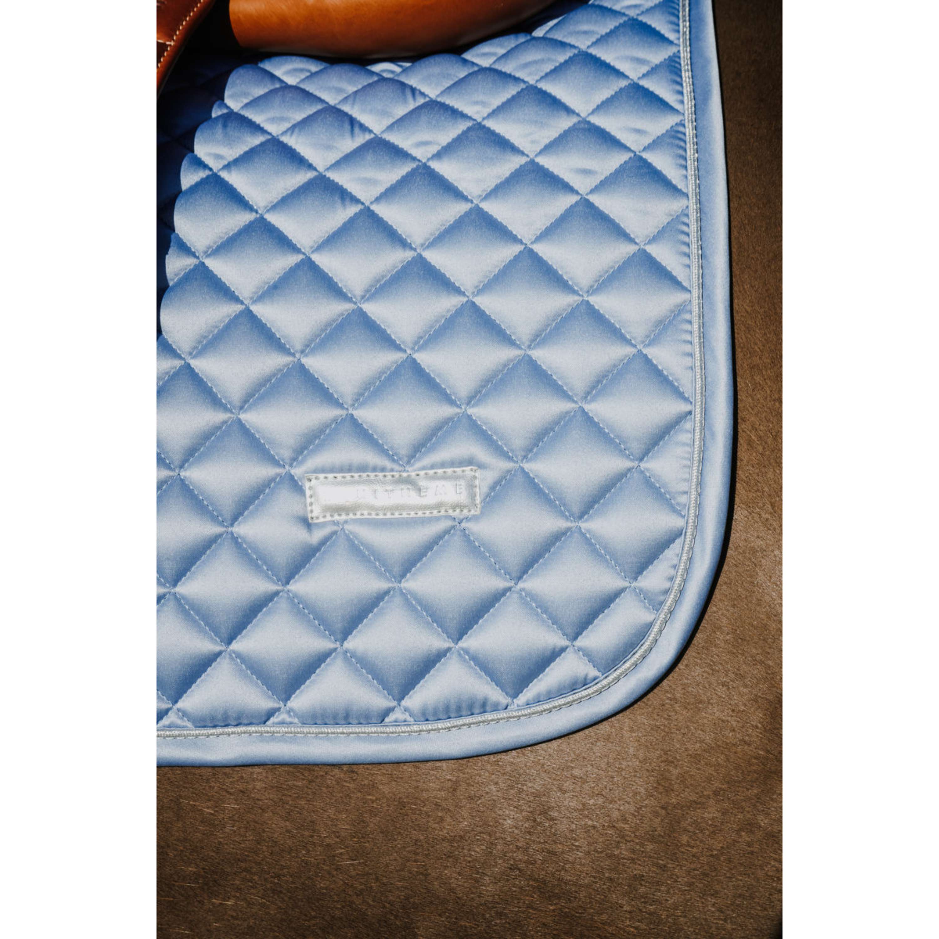 EQUITHÈME Saddlepad Nacre Jumping Blue