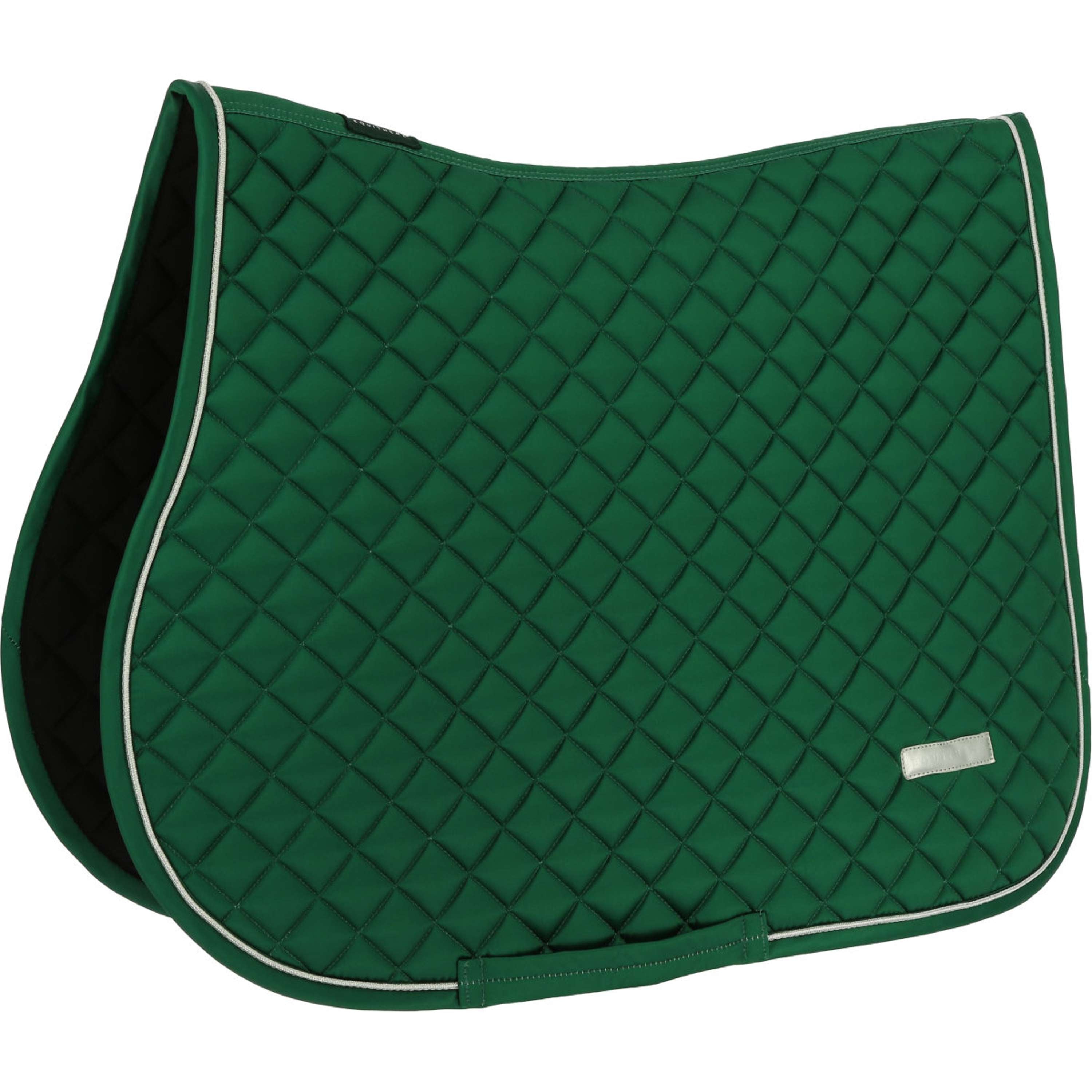 EQUITHÈME Saddlepad Nacre Jumping Dark Green