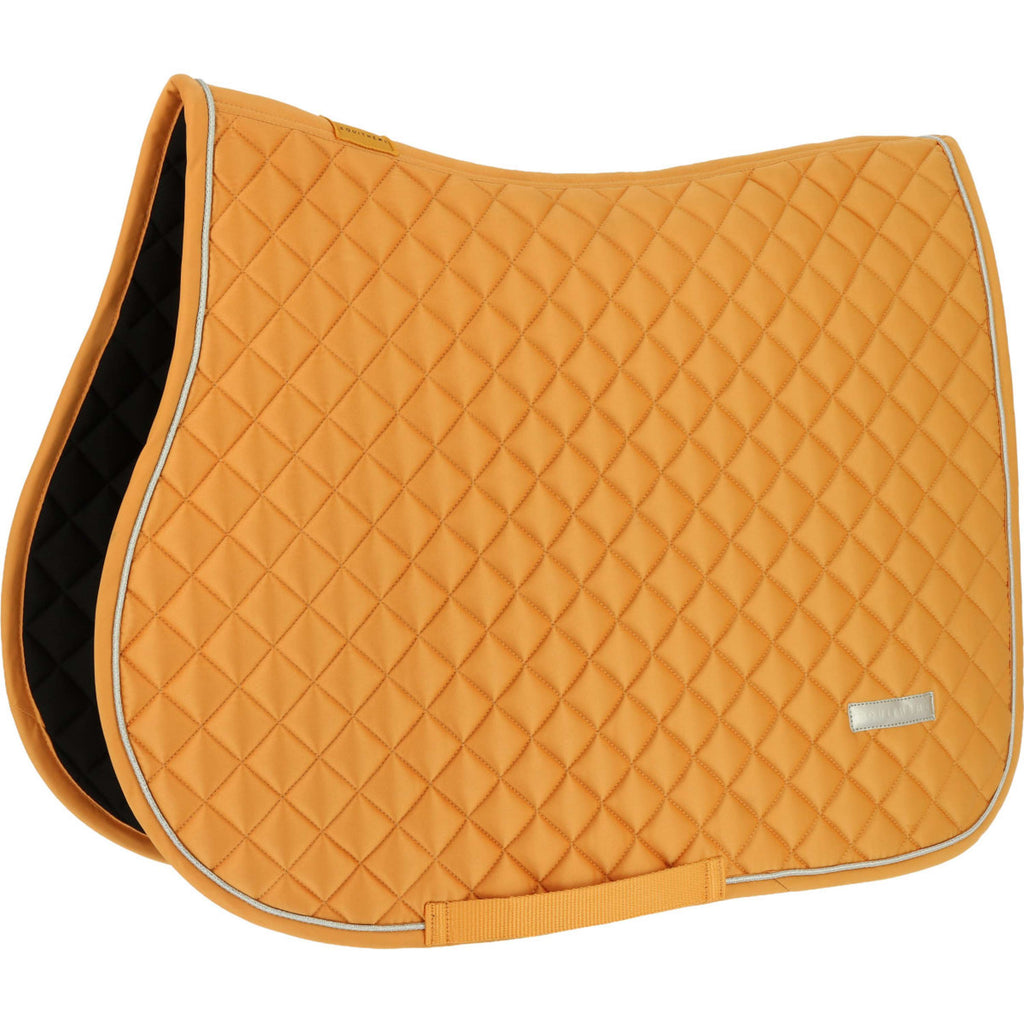 EQUITHÈME Saddlepad Nacre Jumping Yellow