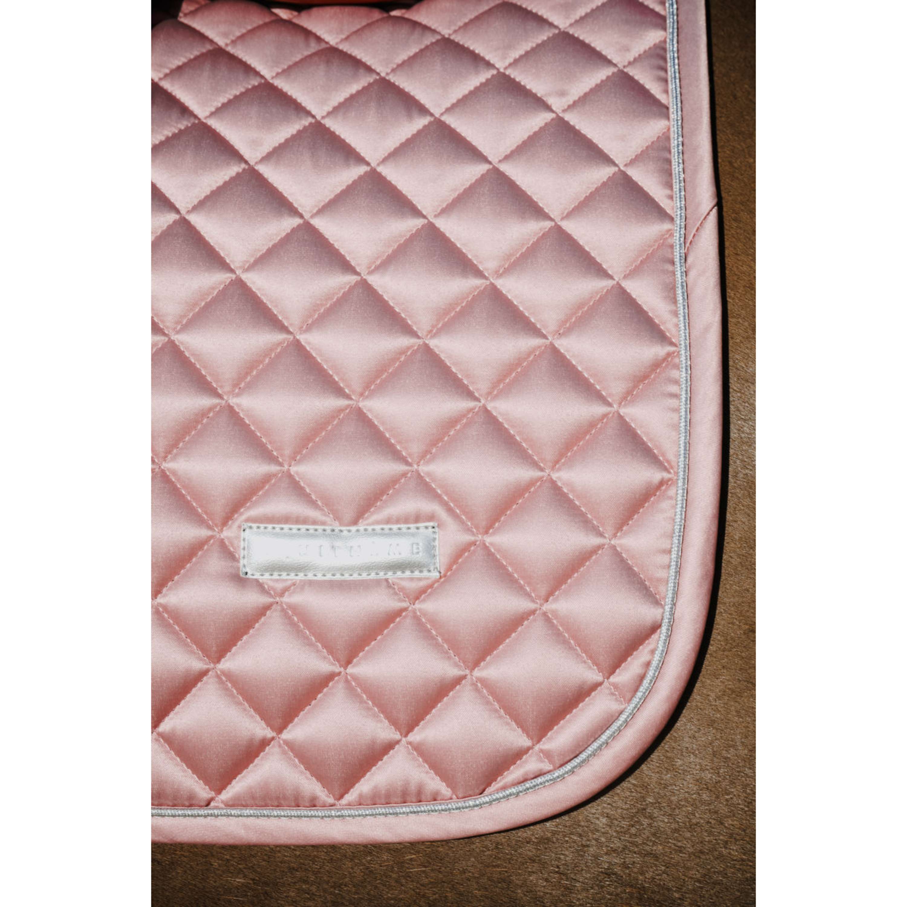 EQUITHÈME Saddlepad Nacre Jumping Pink