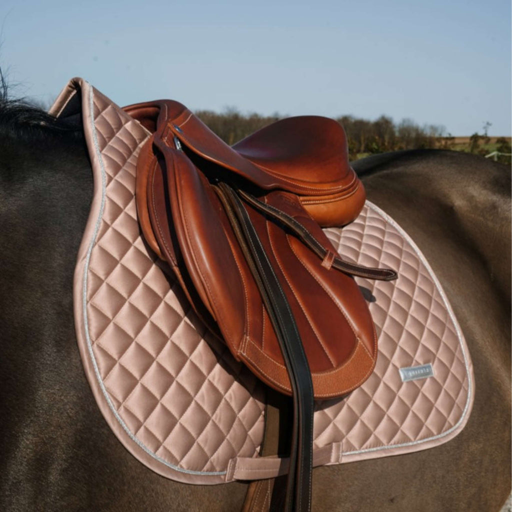 EQUITHÈME Saddlepad Nacre Jumping bronze