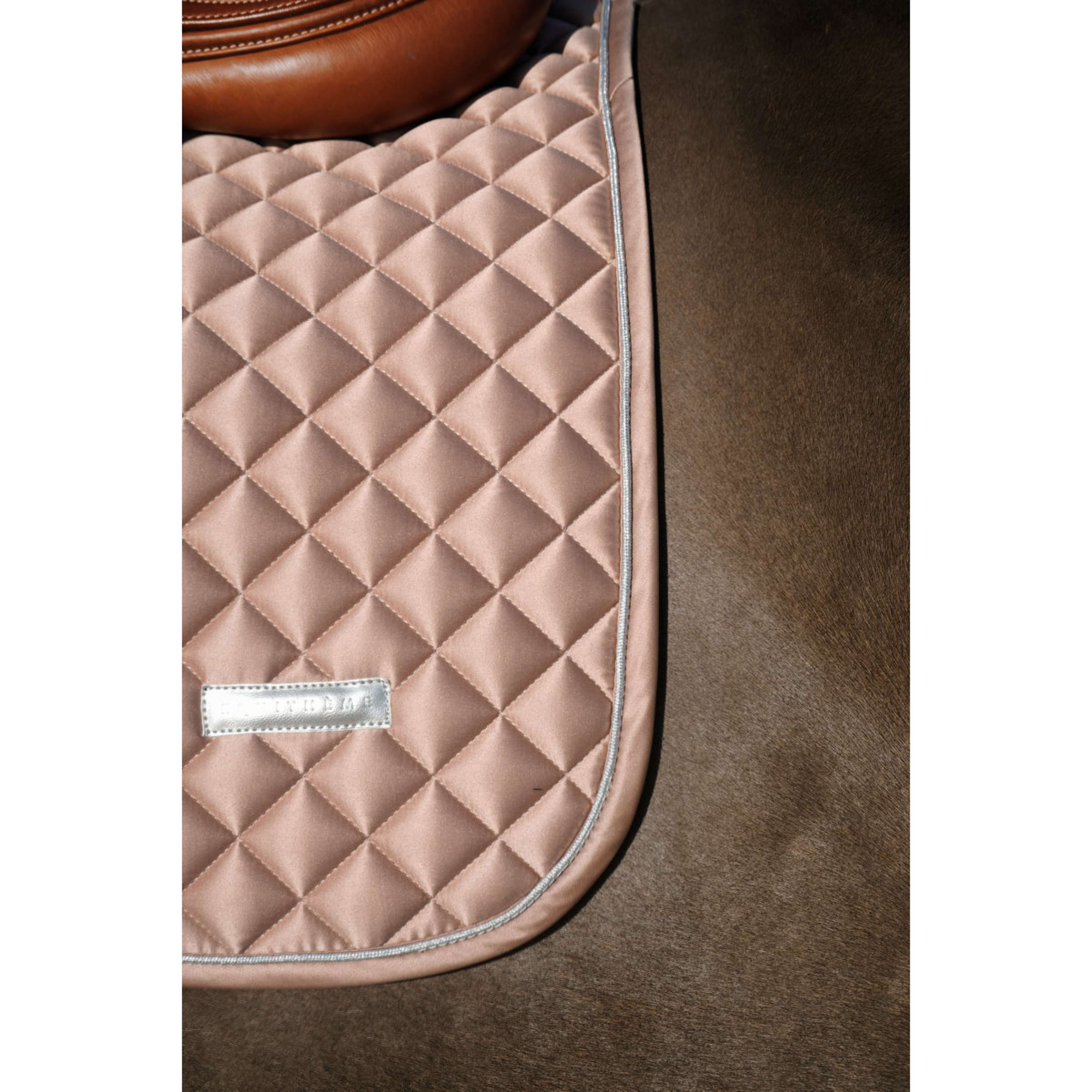 EQUITHÈME Saddlepad Nacre Jumping bronze