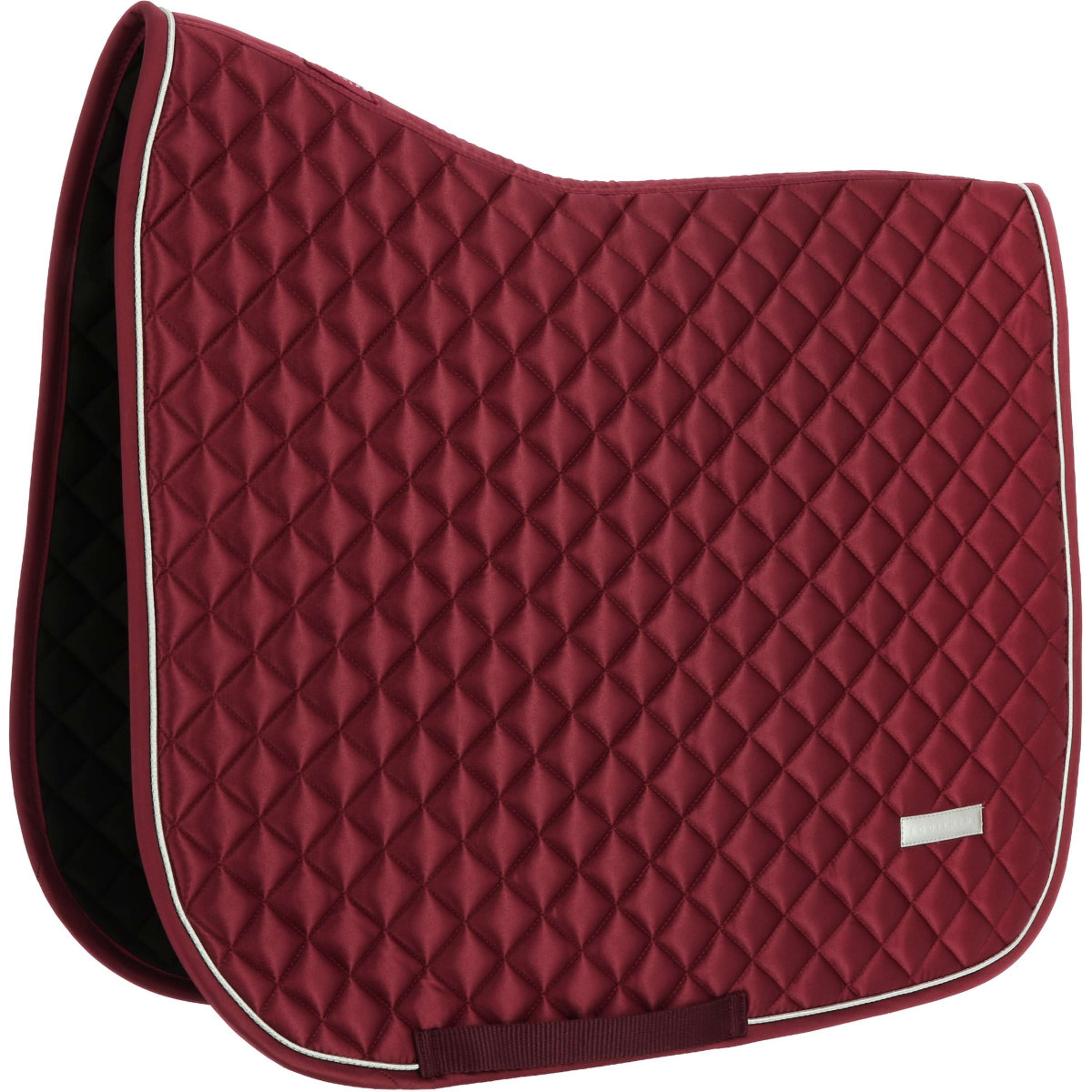 EQUITHÈME Saddlepad Nacre Dressage Bordeaux