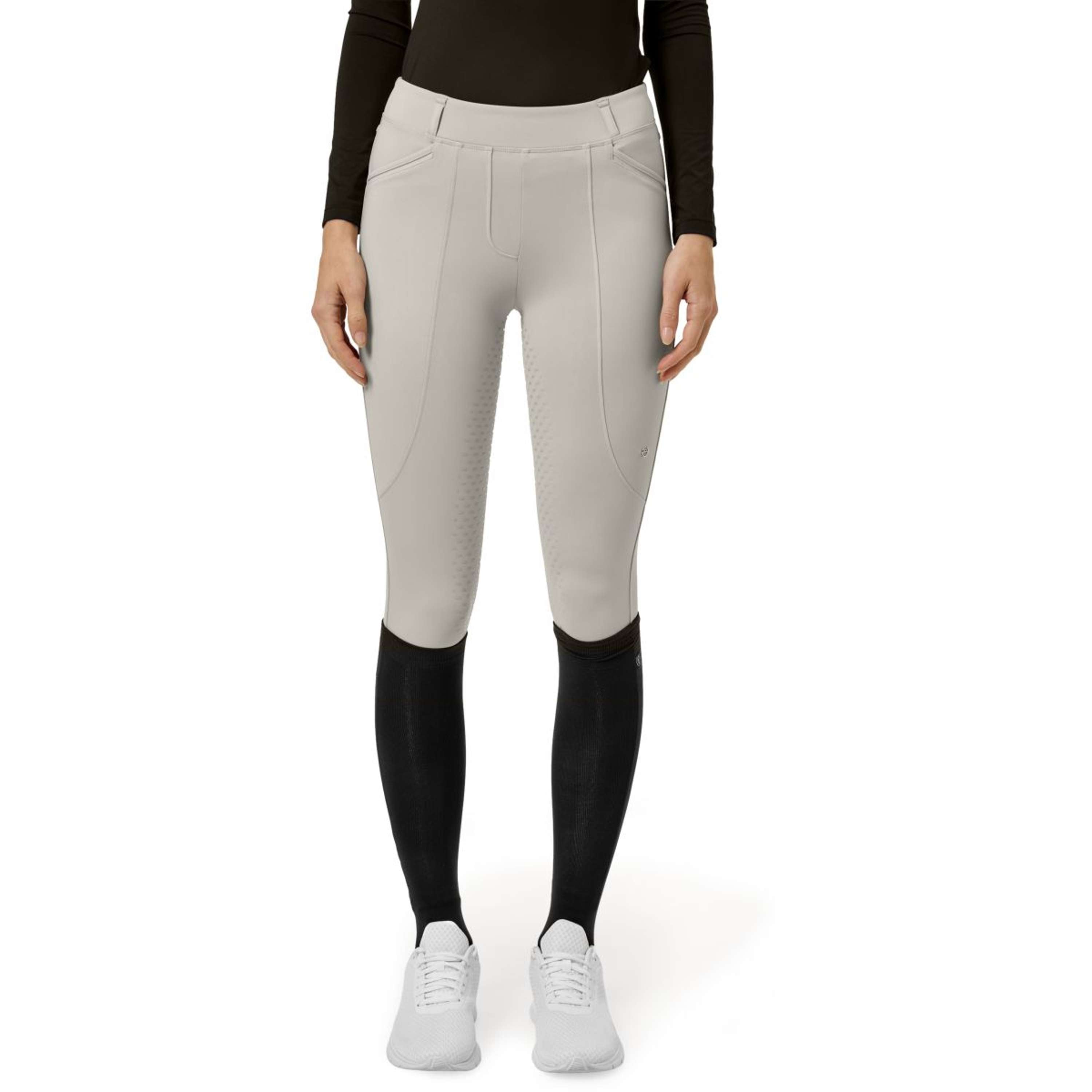 Equestrian Stockholm Riding Legging Premium Full Grip Greige