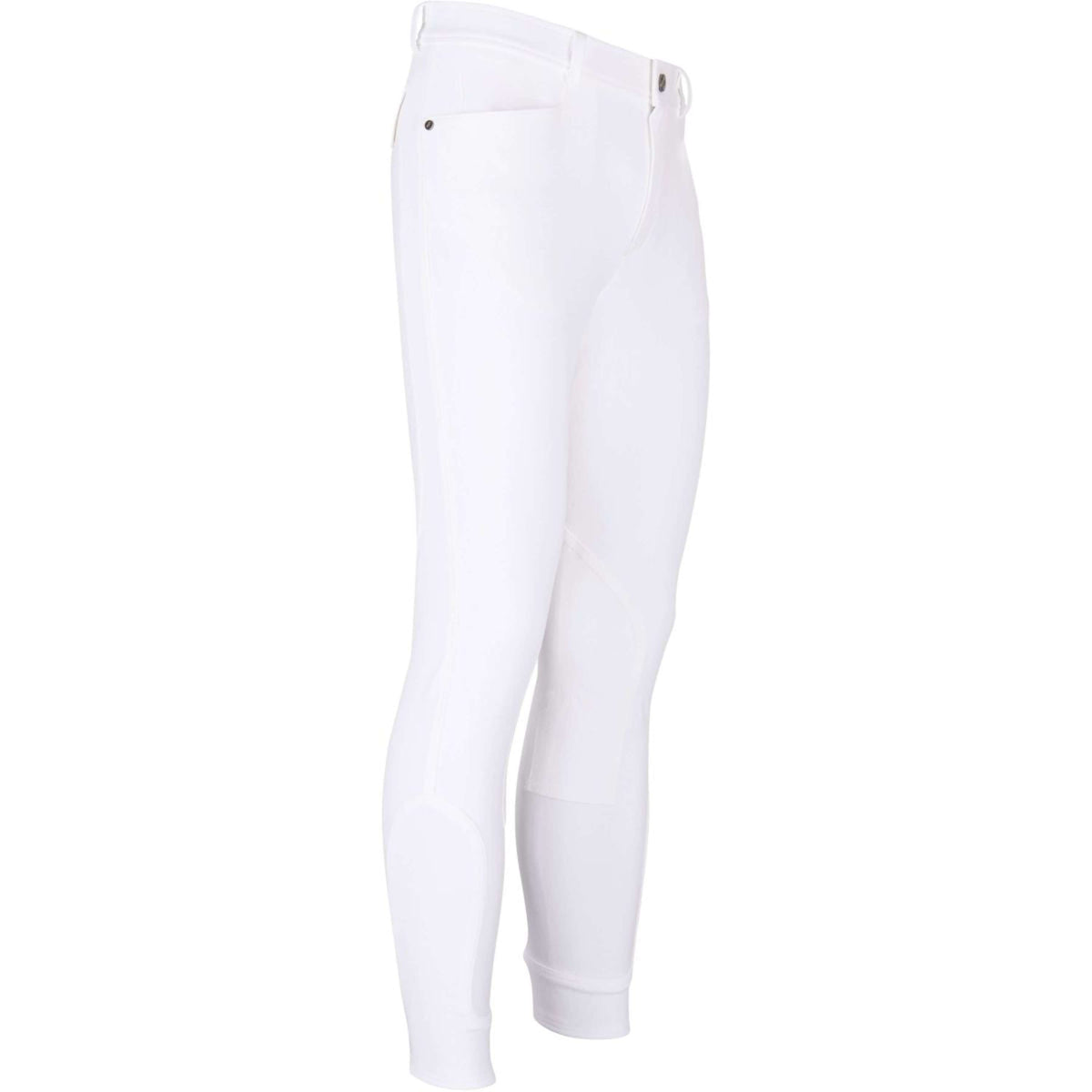 Euro-star Breeches Camillo Men Fabric Knee Grip White