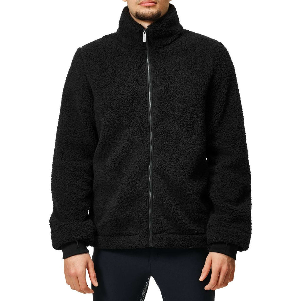 Equestrian Stockholm Jacket Teddy Fleece Men Black