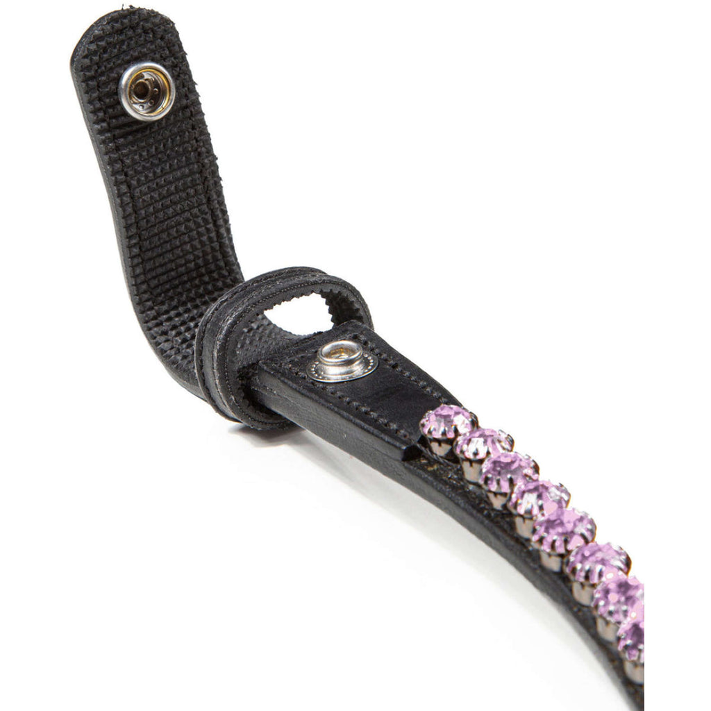 Equestrian Stockholm Browband Faded 8mm Pink