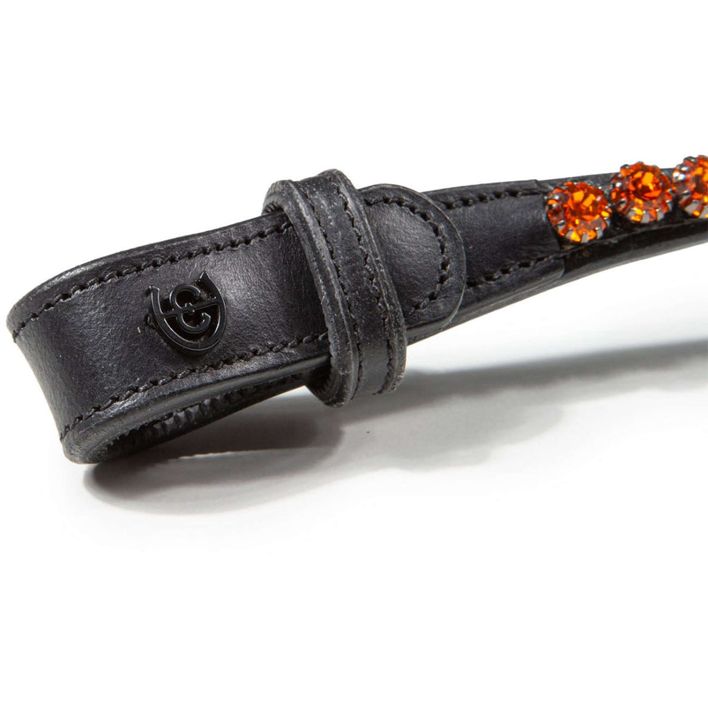 Equestrian Stockholm Browband Faded 8mm Chestnut