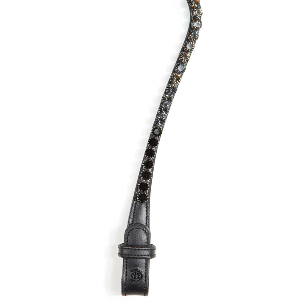 Equestrian Stockholm Browband Faded 8mm Black