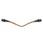 Equestrian Stockholm Browband Faded 8mm Chestnut