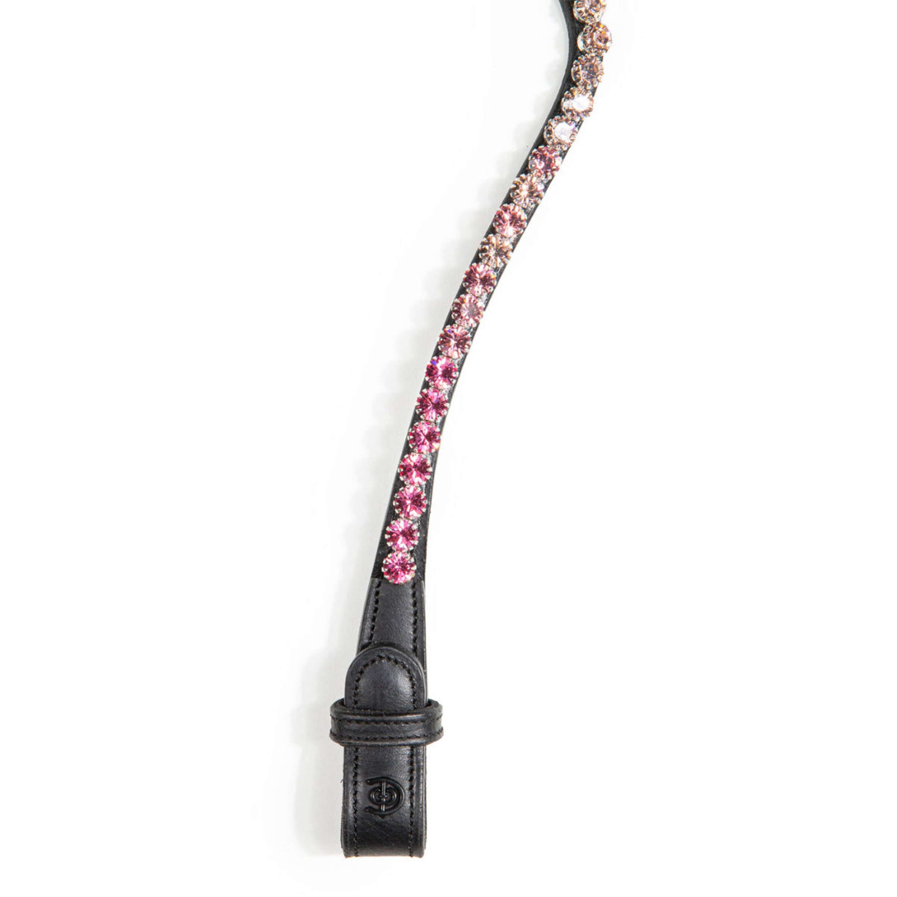 Equestrian Stockholm Browband Faded 8mm Pink