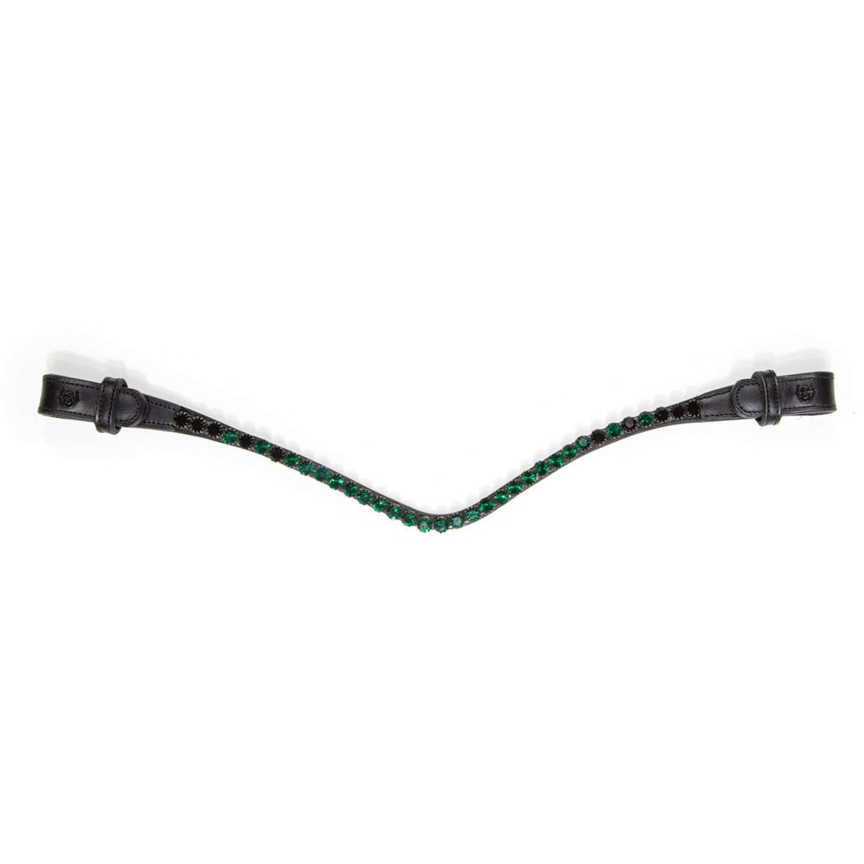 Equestrian Stockholm Browband Faded 8mm Sycamore Green