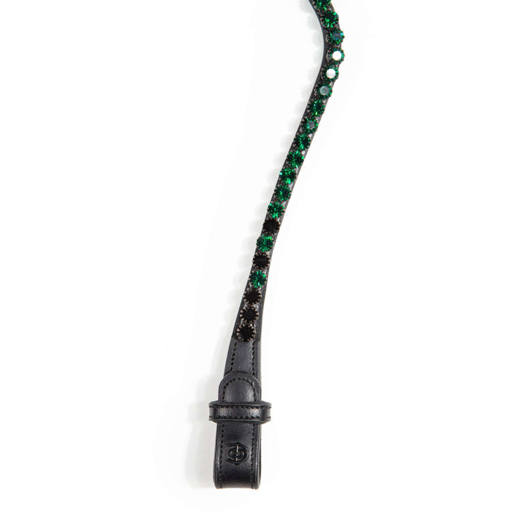 Equestrian Stockholm Browband Faded 8mm Sycamore Green