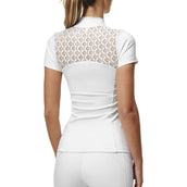 Equestrian Stockholm Competition Shirt Crystal Champion White