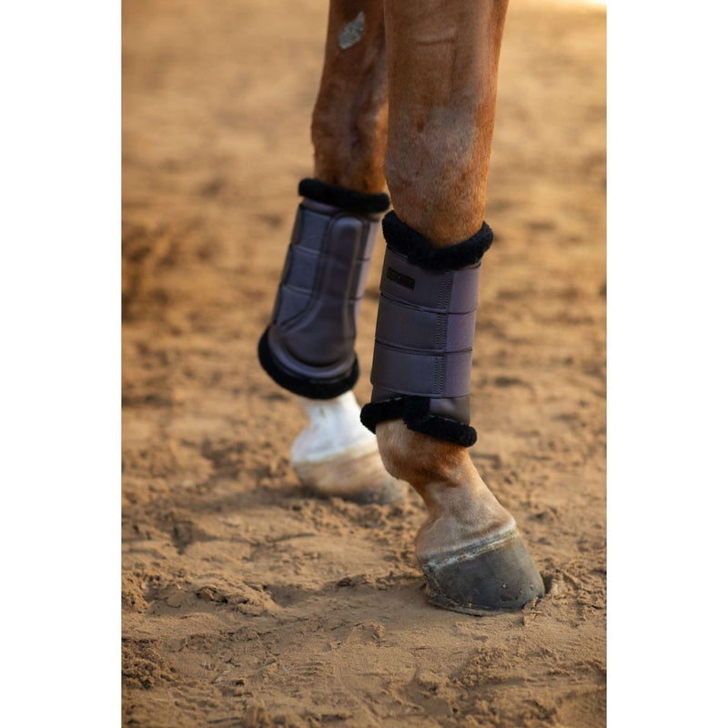 Equestrian Stockholm Leg Protectors Dark Violet