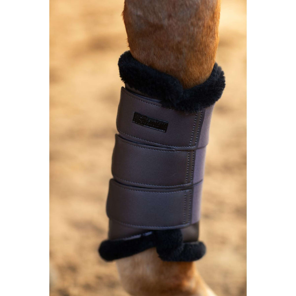 Equestrian Stockholm Leg Protectors Dark Violet