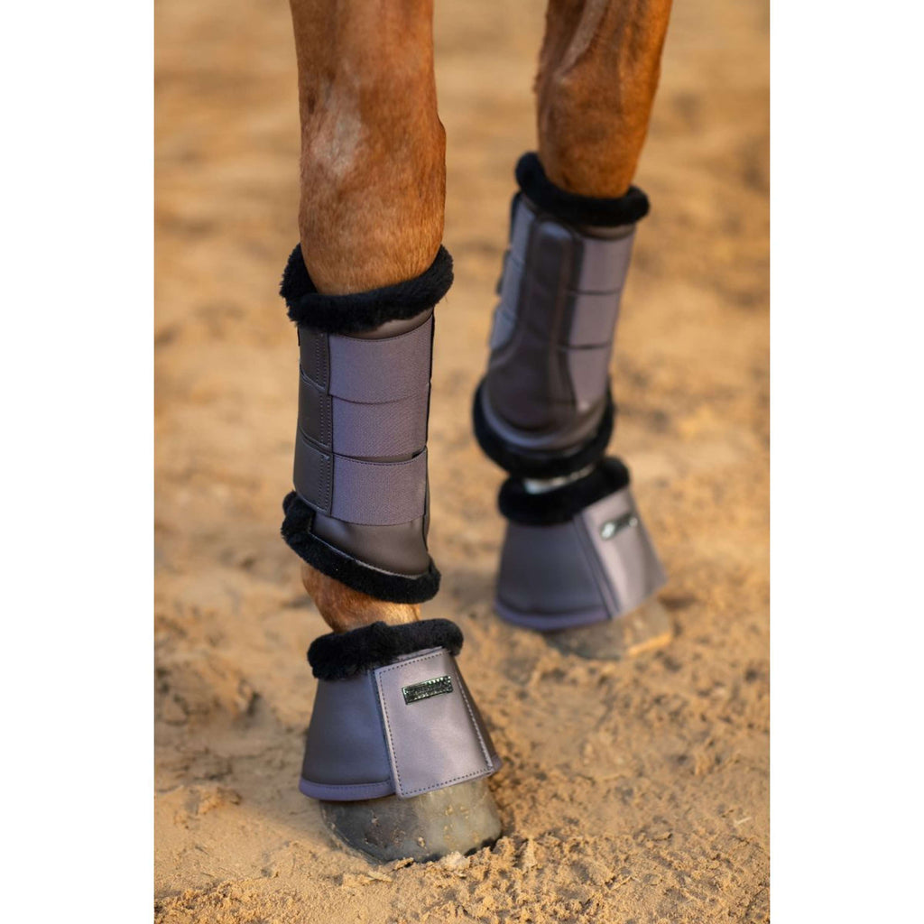 Equestrian Stockholm Leg Protectors Dark Violet