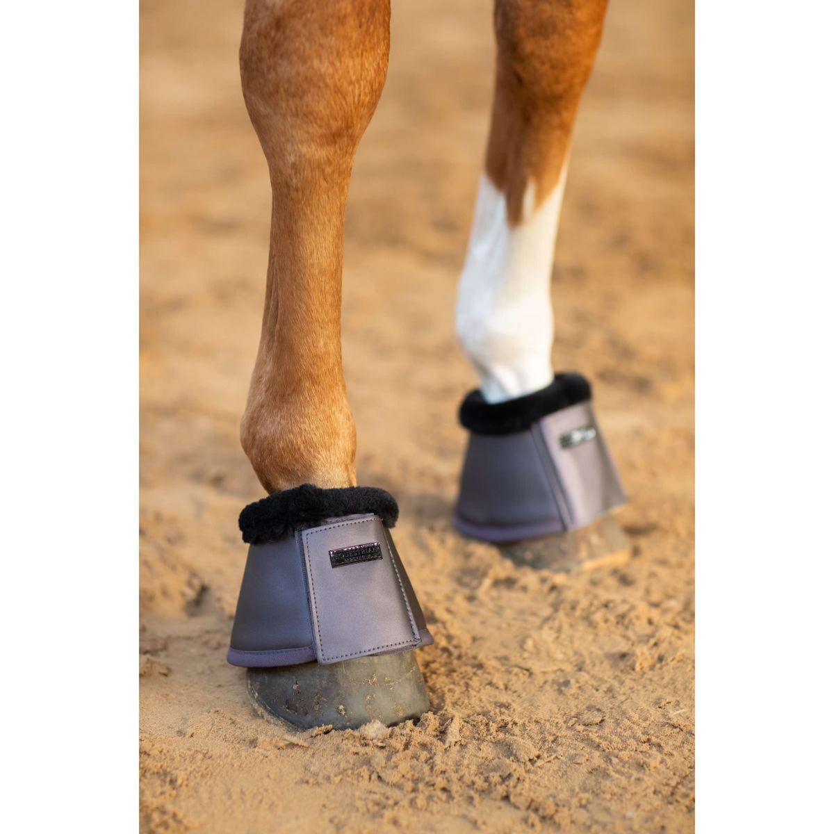 Equestrian Stockholm Bell Boots Dark Violet