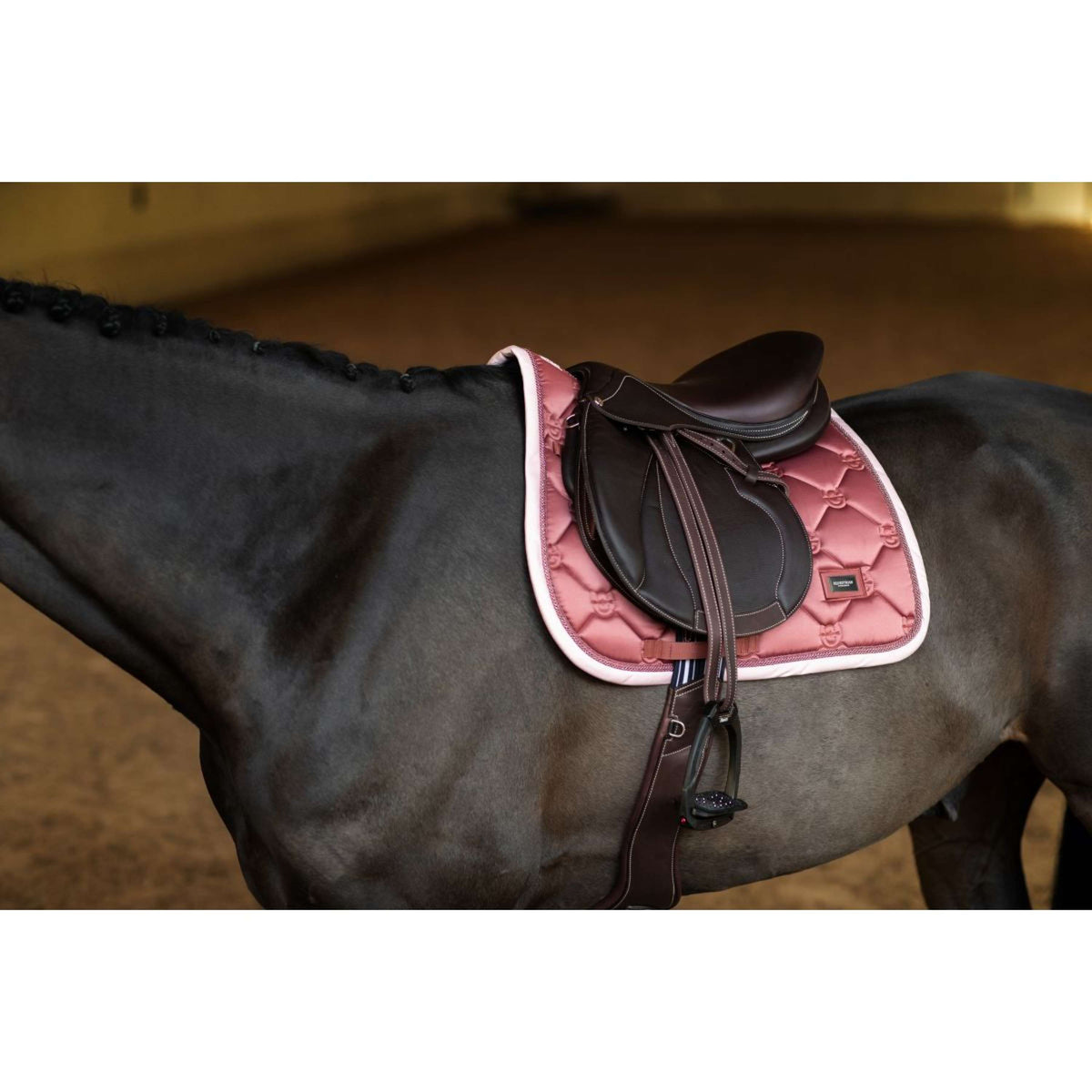 Equestrian Stockholm Saddlepad Jumping Amber Rose