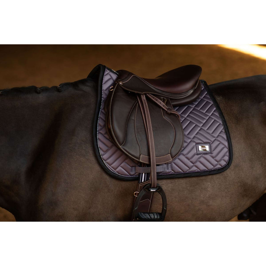 Equestrian Stockholm Saddlepad Modern Jumping Dark Violet