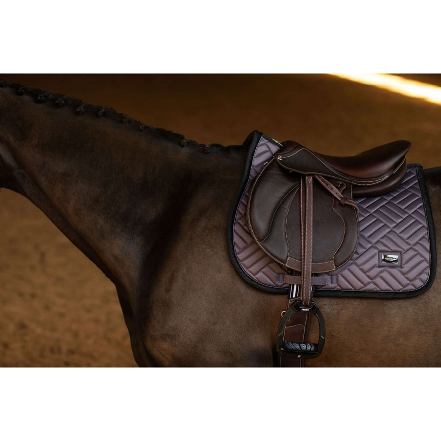 Equestrian Stockholm Saddlepad Modern Jumping Dark Violet