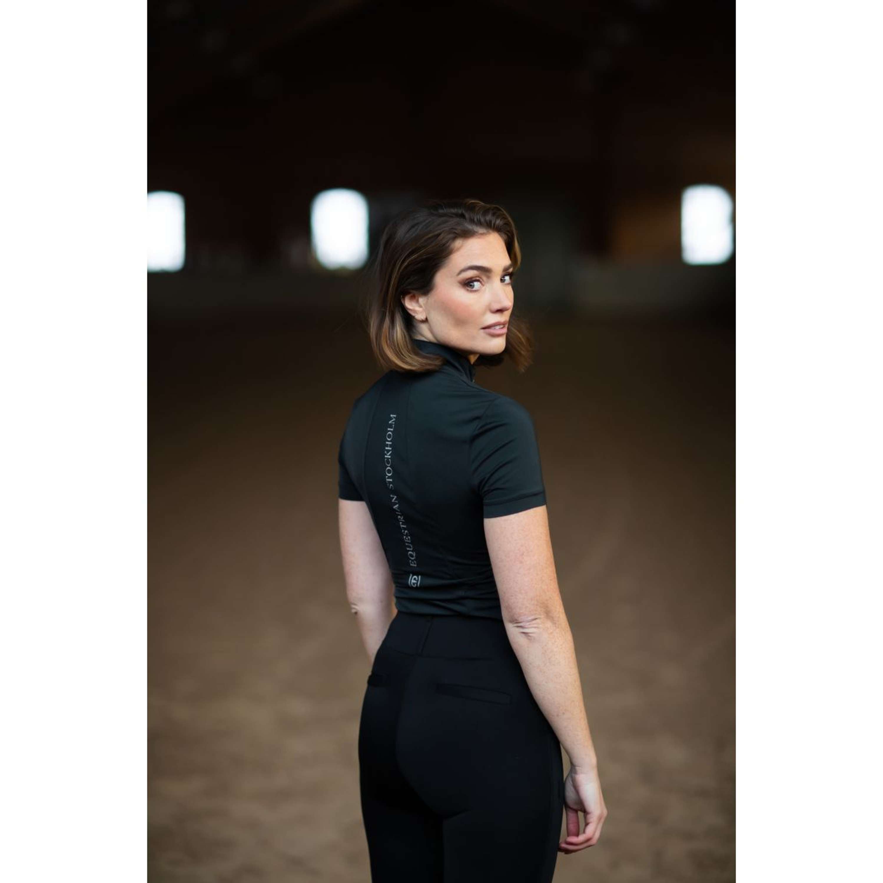 Equestrian Stockholm Shirt UV Protection Black Edition